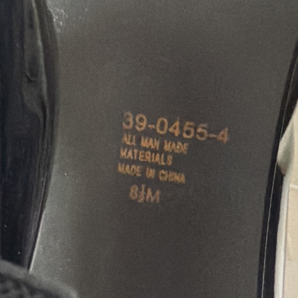 Chadwick's Women's  Black  Patent Leather  Heels 8.5 M - Picture 11 of 12